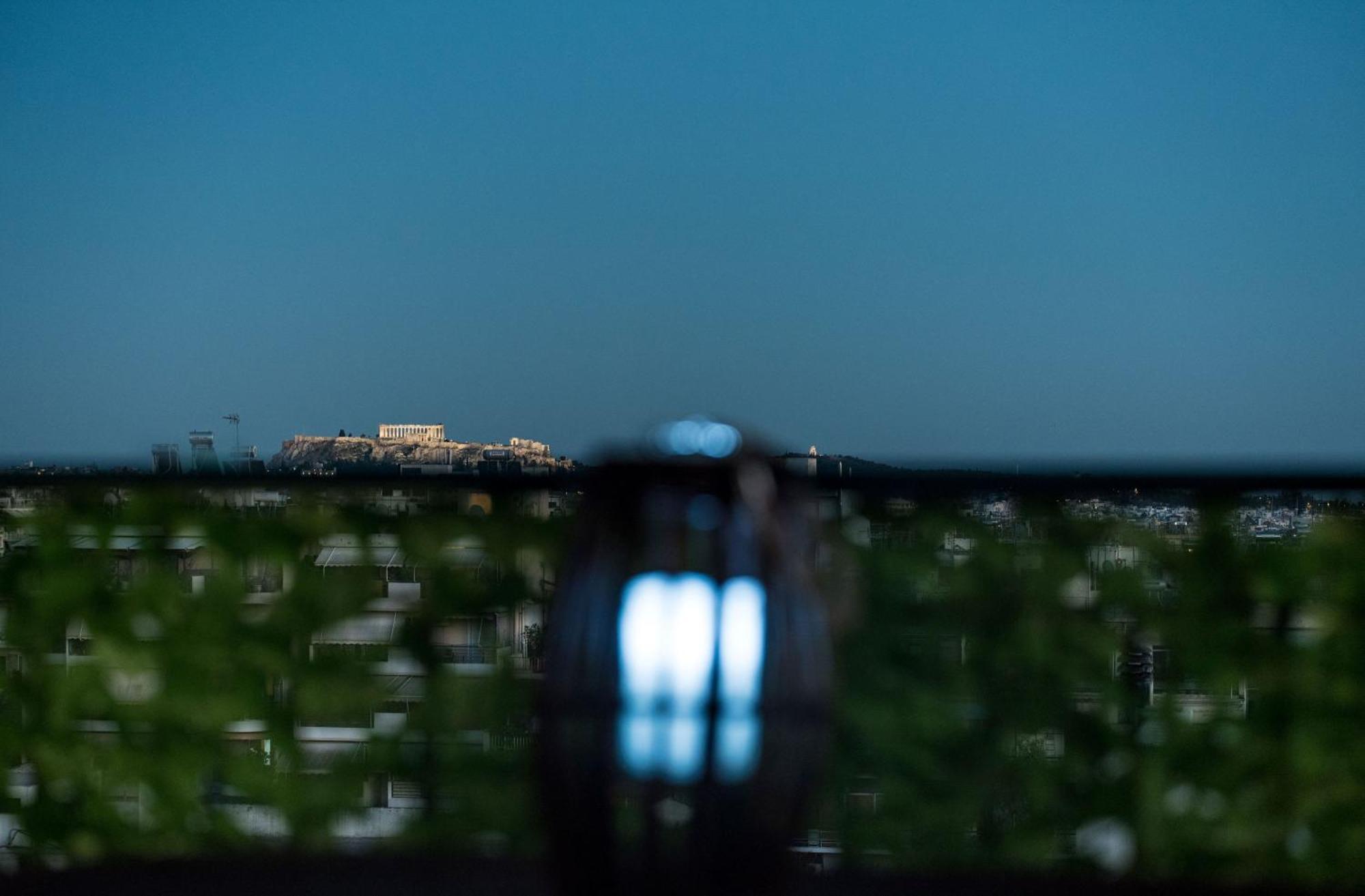 Athens & Acropolis View 7Th Floor Apartment Eksteriør billede
