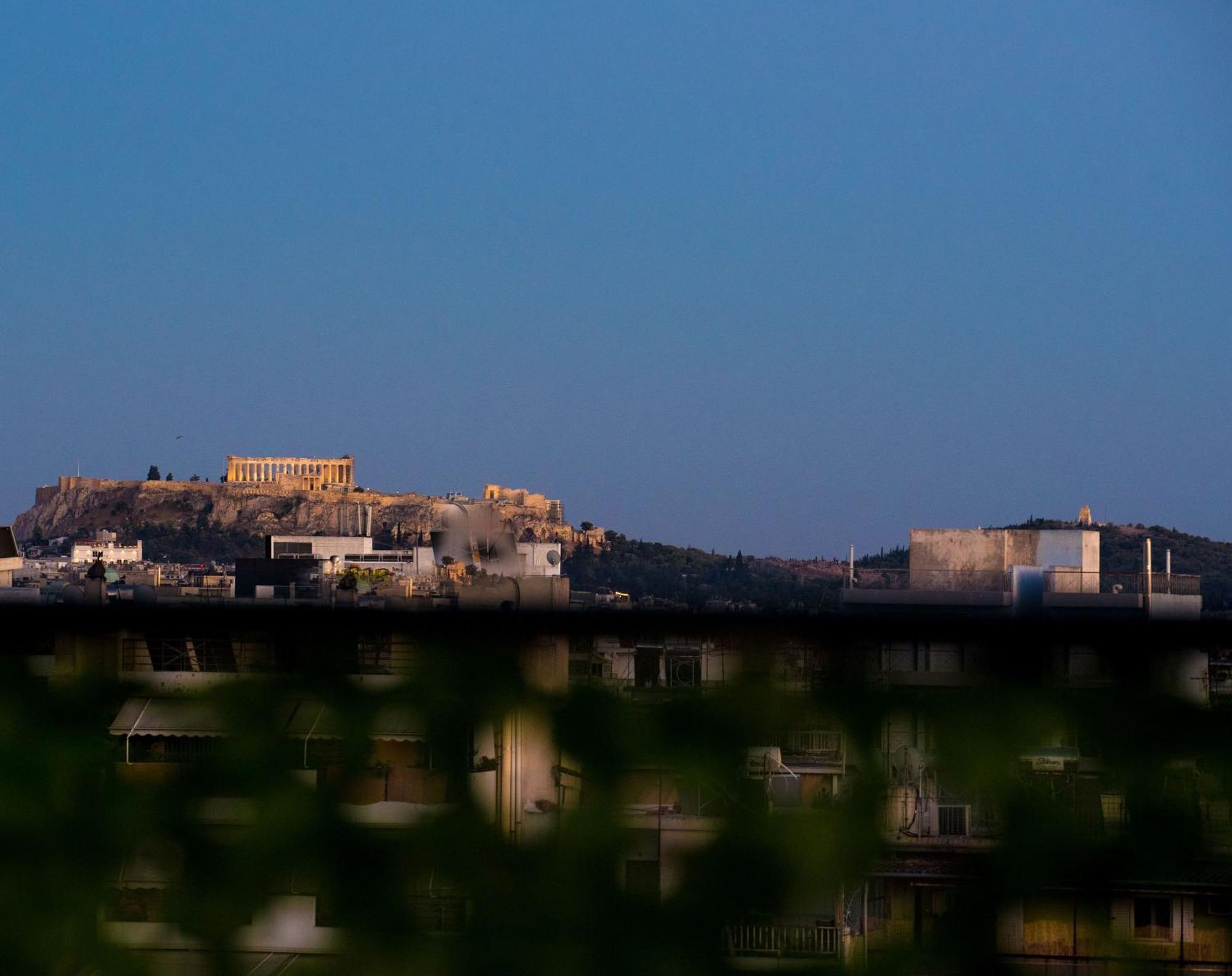 Athens & Acropolis View 7Th Floor Apartment Eksteriør billede